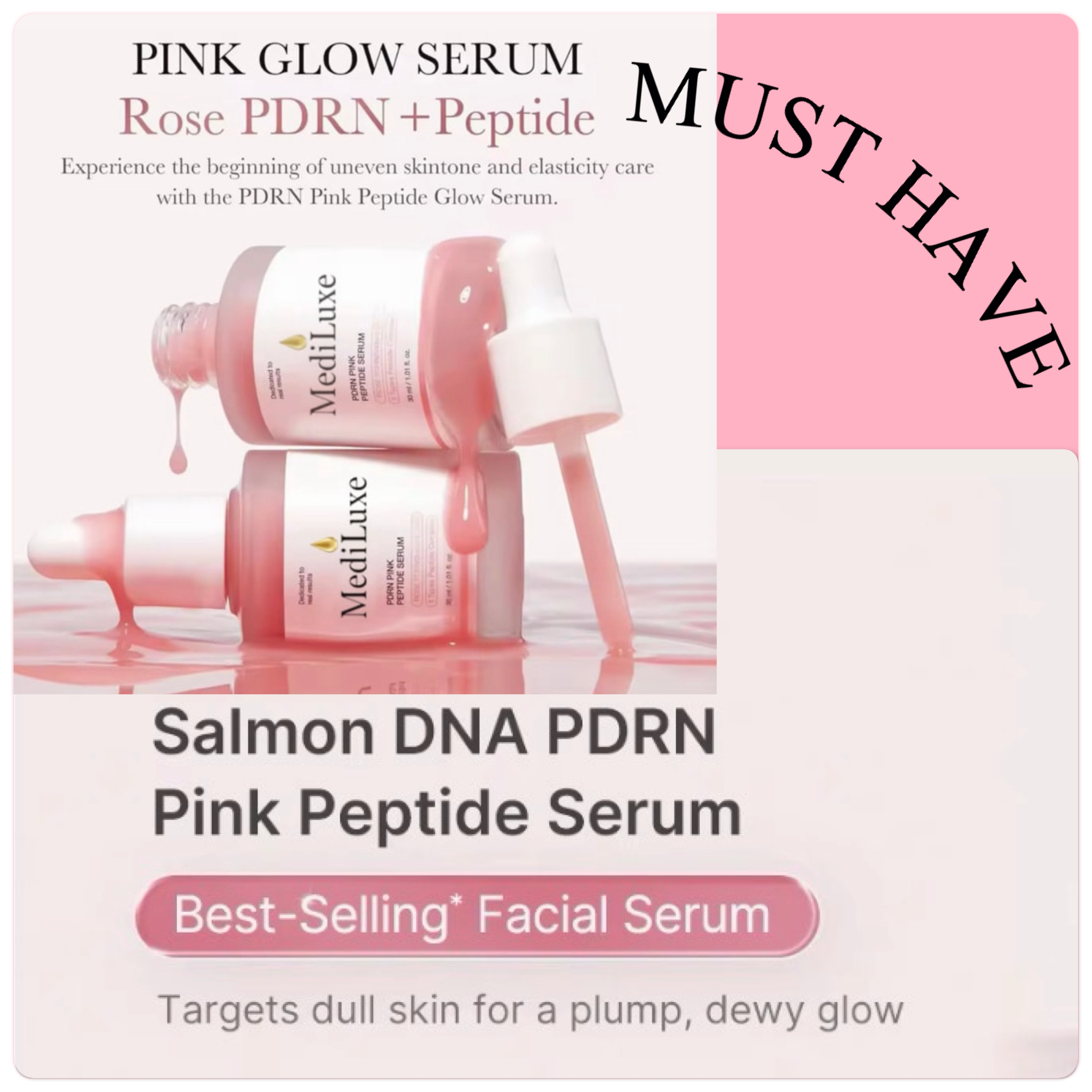 PDRN Pink Peptide Serum