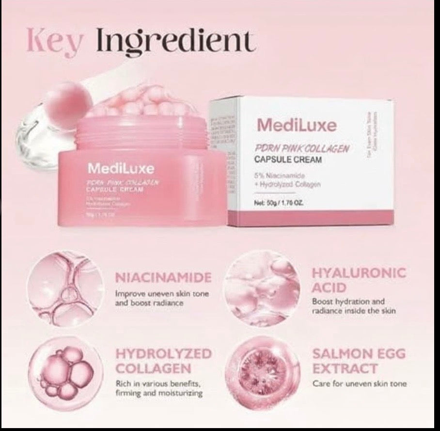 Pink Collagen Moisturizing Capsule Cream