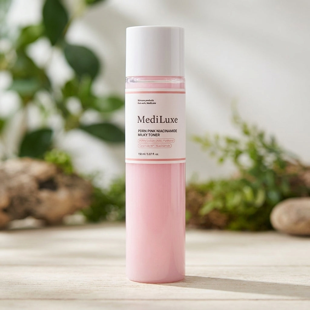 Pink Milky Face Toner for Hydrated & Smooth Looking Skin