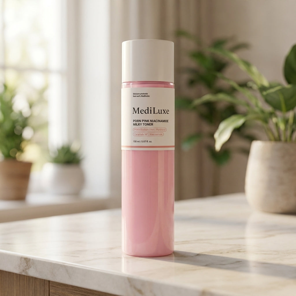 Pink Milky Face Toner for Hydrated & Smooth Looking Skin