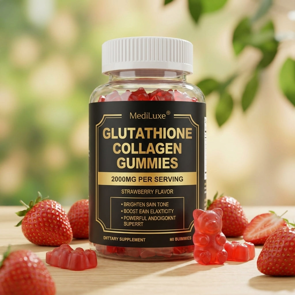 Glutathione Collagen Gummies Skin Brightening & Firming Supplement  Gummies for Skin