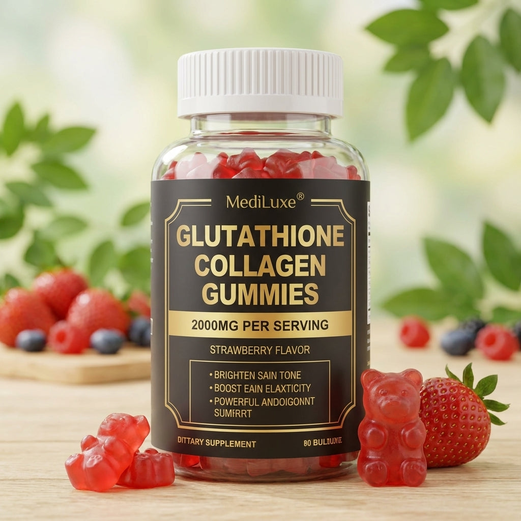 Glutathione Collagen Gummies Skin Brightening & Firming Supplement  Gummies for Skin