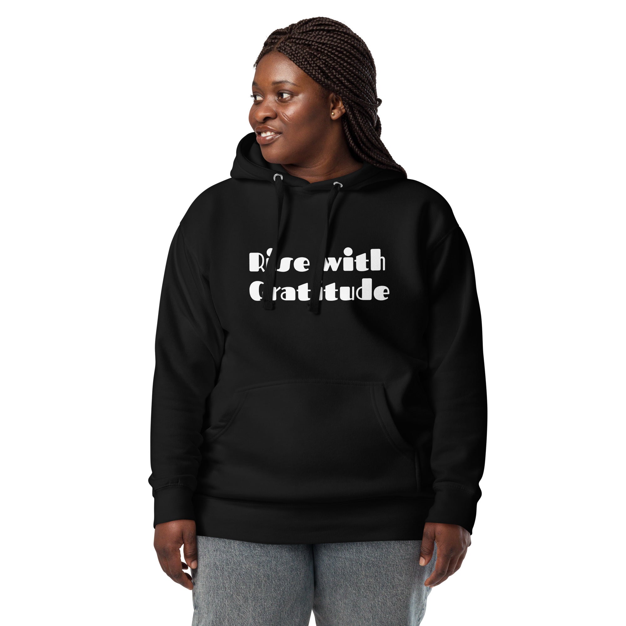 Rise with Gratitude Hoodie